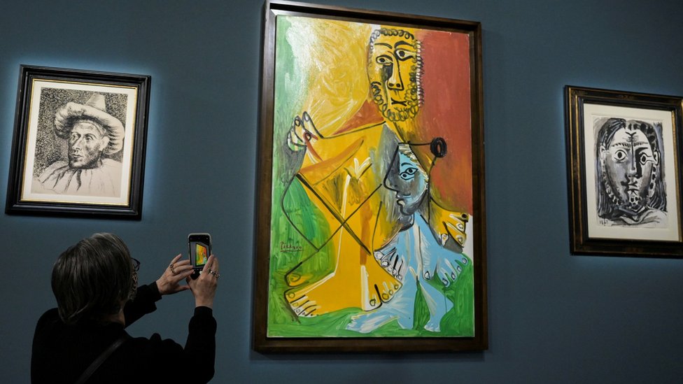 Picasso’nun 11 eseri 110 milyon dolara satıldı