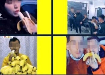 'Provokatif amaçlı muz yeme eylemi' nedeniyle 7 Suriyeli sınır dışı ediliyor