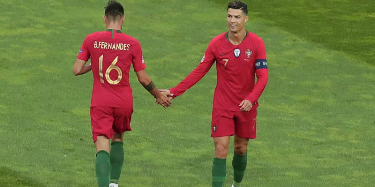 Ronaldo ve Fernandes'den Galatasaray'da Mert Çetin'e kutlama