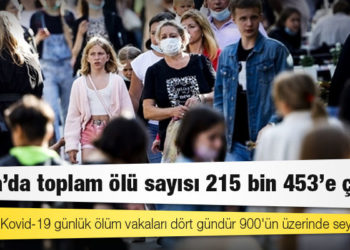 Rusya'da Kovid-19 günlük ölüm vakaları dört gündür 900'ün üzerinde seyrediyor