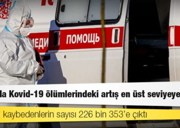 Rusya’da Kovid-19 ölümlerindeki artış en üst seviyeye çıktı