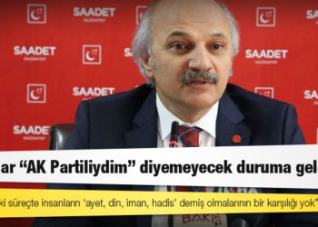 SP Sözcüsü Aydın: İnsanlar "AK Partiliydim" diyemeyecek duruma gelecek