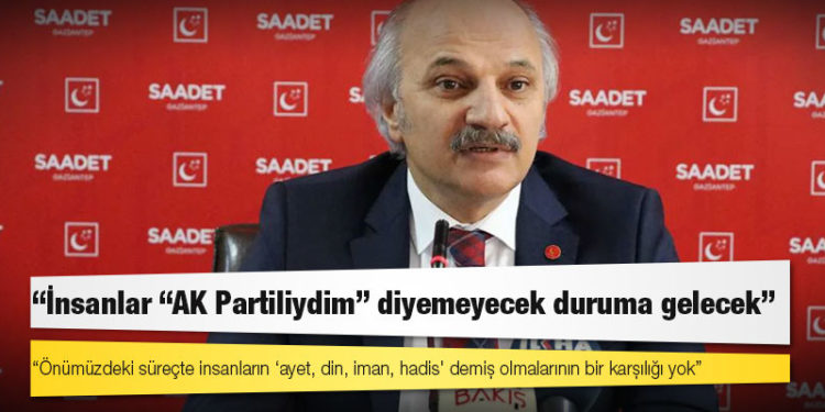 SP Sözcüsü Aydın: İnsanlar "AK Partiliydim" diyemeyecek duruma gelecek