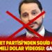 Saadet Partisi&rsquo;nden Squid Game g&ouml;ndermeli dolar videosu: Game Over