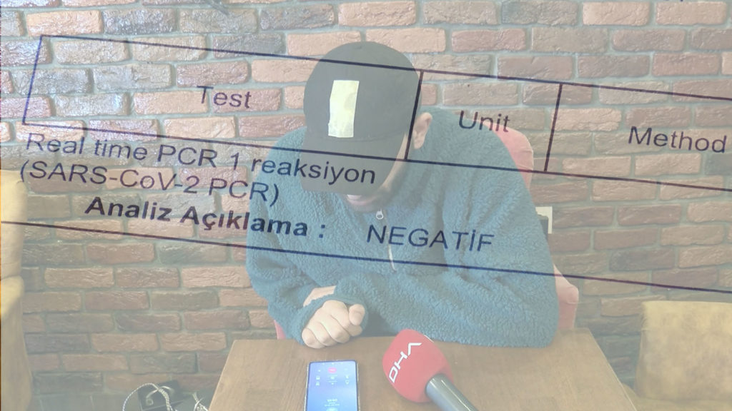 Sahte PCR testi yapan zanlılar: Beyaz önlük giyip test yaptık