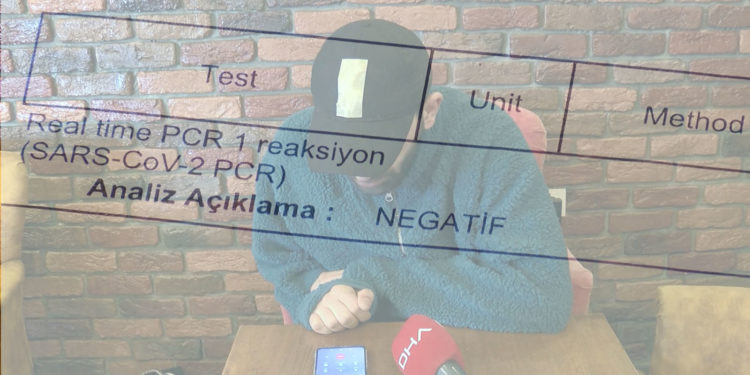 Sahte PCR testi yapan zanlılar: Beyaz önlük giyip test yaptık