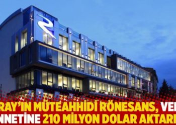 Saray'ın m&uuml;teahhidi R&ouml;nesans, vergi cennetine 210 milyon dolar aktarmış