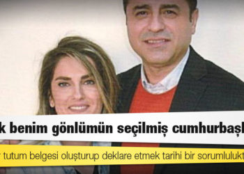 Selahattin Demirtaş: Başak benim gönlümün seçilmiş cumhurbaşkanı