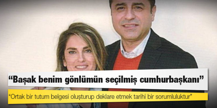 Selahattin Demirtaş: Başak benim gönlümün seçilmiş cumhurbaşkanı