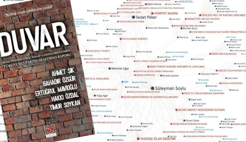 TİP'in Sedat Peker raporu kitaplaştı: Duvar, 'o tuğla çekilsin diye' yazıldı