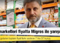 TKK marketleri fiyatta Migros ile yarışıyor: 11 temel gıdanın toplam fiyat farkı sadece 7 lira 37 kuruş
