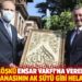 Tarihi köşkü Ensar Vakfı’na veren AKP’li Başkan: Anasının ak sütü gibi helal olsun!