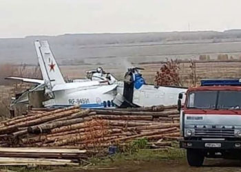 Tataristan’da uçak düştü, ölü ve yaralılar var