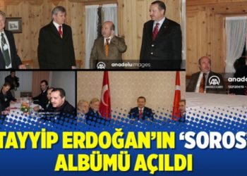 Tayyip Erdoğan’ın ‘Soros’ albümü açıldı