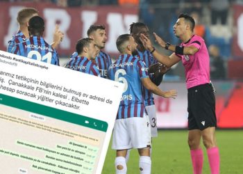 Trabzonspor-Fenerbahçe maçının hakemi Ali Şansalan'a tehdit: Issız bir yerde hesap soralım