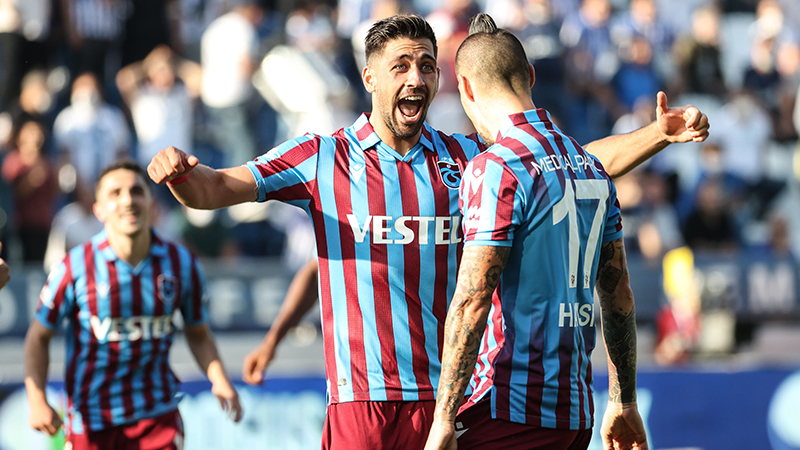 Trabzonspor'da Bakasetas şov devam ediyor