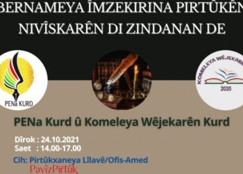 Tutuklu yazarların kitapları için imza etkinliği