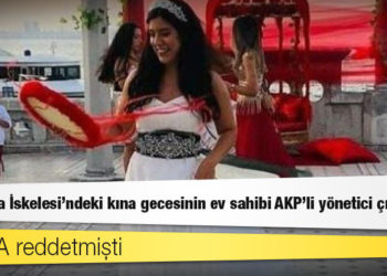 TÜGVA reddetmişti: Büyükada İskelesi'ndeki kına gecesinin ev sahibi AKP'li yönetici çıktı