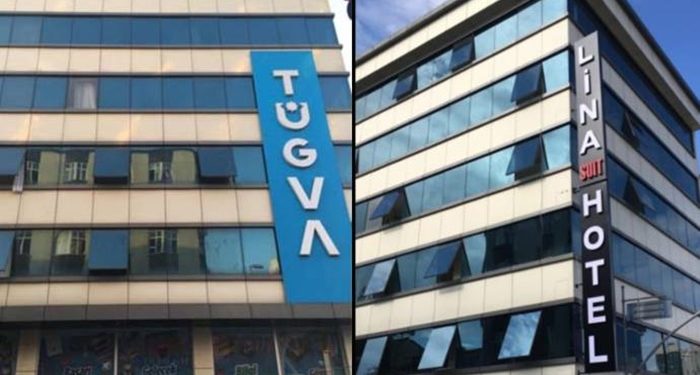 TÜGVA’ydı bir gecede Lina Hotel oldu