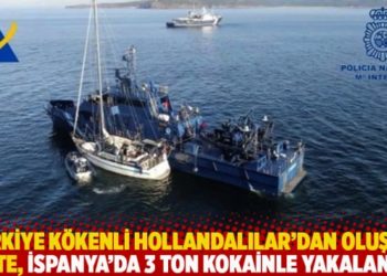Türkiye kökenli Hollandalılar'dan oluşan çete, İspanya'da 3 ton kokainle yakalandı