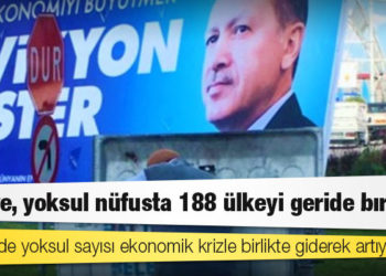Türkiye, yoksul nüfusta 188 ülkeyi geride bıraktı