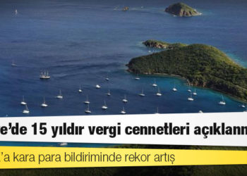 Türkiye'de 15 yıldır vergi cennetleri açıklanmadı