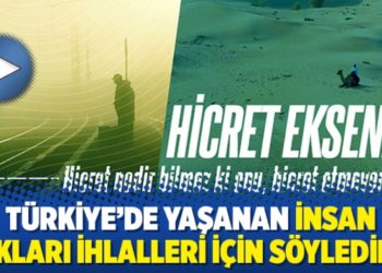T&uuml;rkiye&rsquo;de yaşanan insan hakları ihlalleri i&ccedil;in s&ouml;ylediler