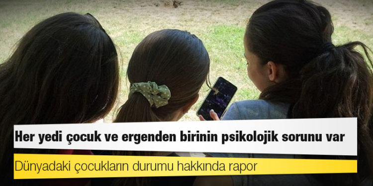 UNICEF: Her yedi çocuk ve ergenden birinin psikolojik sorunu var