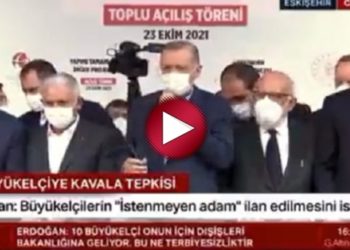 Vatandaş &lsquo;ge&ccedil;inemiyorum evim yandı&rsquo; diye haykırdı, Erdoğan g&ouml;rmezden geldi