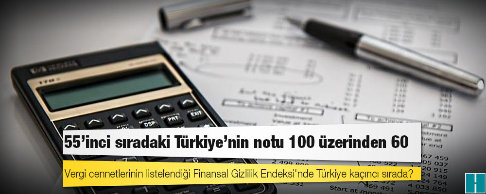 Vergi cennetlerinin listelendiği Finansal Gizlilik Endeksi'nde Türkiye kaçıncı sırada?