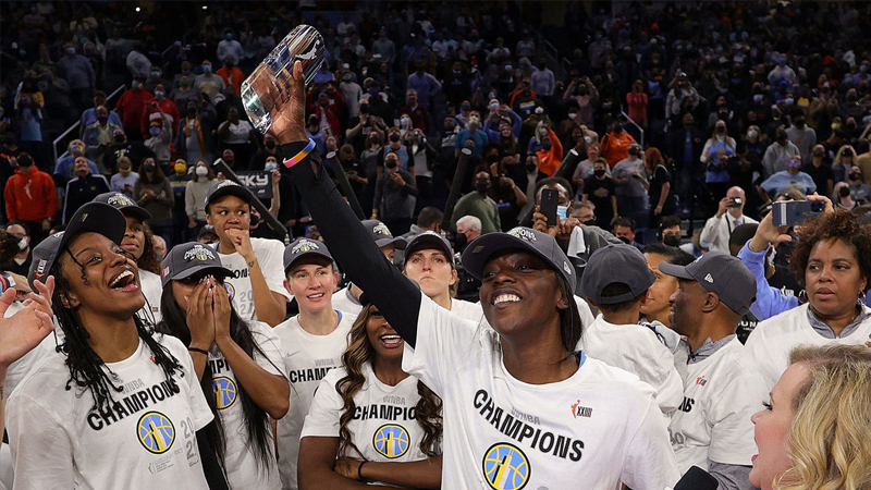 WNBA'de Chicago Sky, tarihinin ilk şampiyonluğunu kazandı