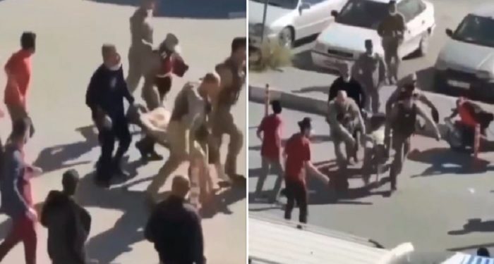 Yaralı asker hastaneye taşınırken sedye gelmedi