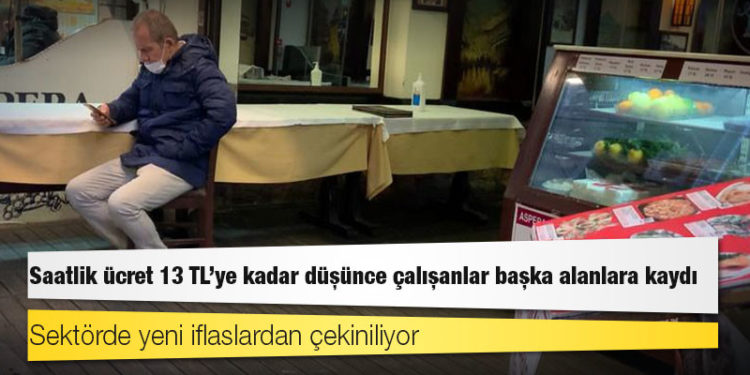 Yeme-içme sektöründe istihdam krizi: Giden geri gelmiyor