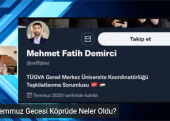 TÜGVA yetkilisi Fatih Demirci, köprüde askerleri öldürenlerin arasındaydı