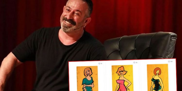 Çizimlerini satışa sunan Cem Yılmaz: Var mı NFT isteyen?