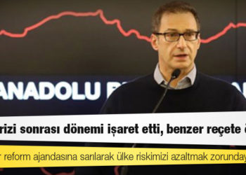 Ömer Koç, 2001 krizi sonrası dönemi işaret etti, benzer reçete önerdi