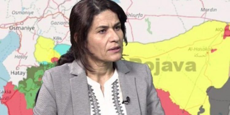 İlham Ehmed: Türk devleti canı istediğinde drone'larla halkı katletmeyi kendisine hak görmesin