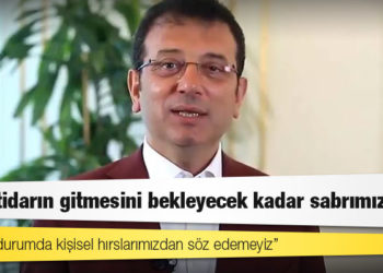 İmamoğlu, Kommersant'a konuştu: Bu iktidarın gitmesini bekleyecek kadar sabrımız var
