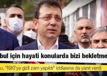 İmamoğlu’ndan İBB Meclisi’ne mesaj: İstanbul için hayati konularda bizi bekletmeyin