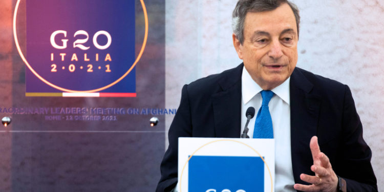İtalya Başbakanı Draghi'den G20 açılışında "çok taraflılık" vurgusu