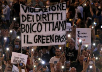 İtalya'da korona belgesi zorunluluğu yürürlüğe girdi