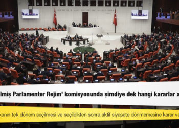 İyi Parti Genel Başkan Yardımcısı Erdem: Cumhurbaşkanın tek dönem seçilmesi ve seçildikten sonra aktif siyasete dönmemesine karar verildi
