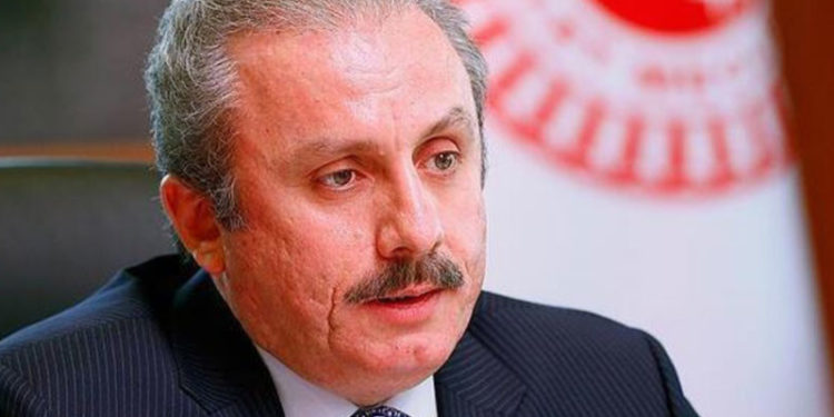 Şentop: Belli bir konunun muhatabı olarak bazı partileri görmek ya da göstermek parlamento geleneğimizin en temel esasına aykırıdır