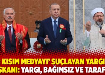 &lsquo;Bir kısım medyayı&rsquo; su&ccedil;layan Yargıtay Başkanı: Yargı, bağımsız ve tarafsız