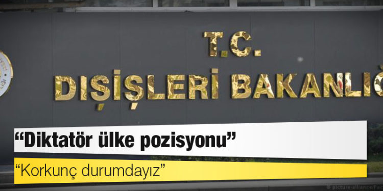 “Dışişleri Erdoğan’ın sekretaryası”