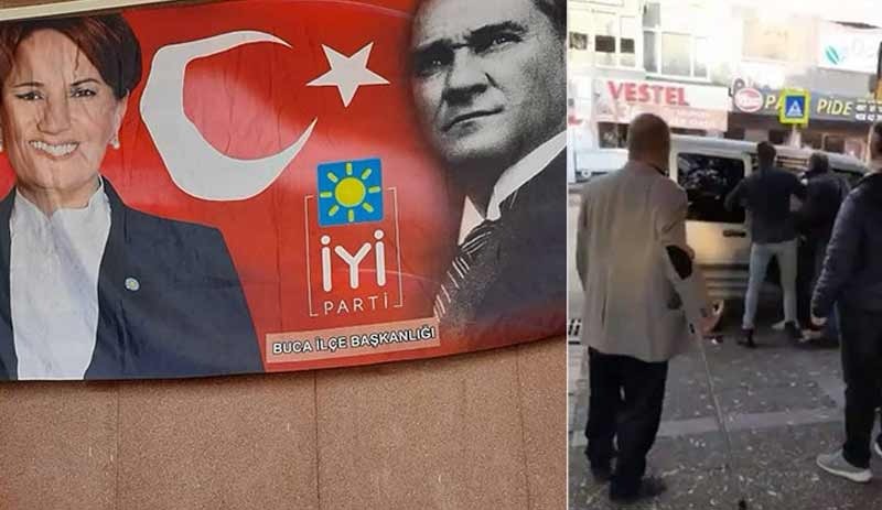 İYİ Parti standına saldıran kişi gözaltına alındı