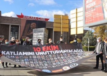 10 Ekim'de katledilenler anıldı: Davayı kapattırmayacağız