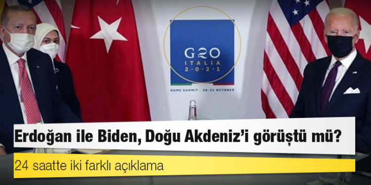 24 saatte iki farklı açıklama: Erdoğan ile Biden, Doğu Akdeniz’i görüştü mü?