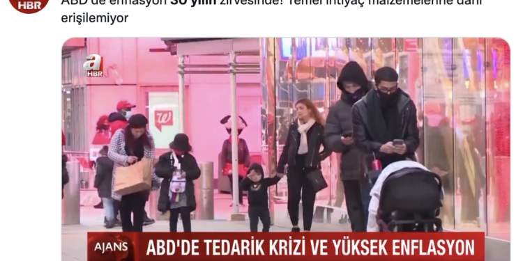 A Haber, ABD’yi gördü: Enflasyon zirvede, temel ihtiyaç maddelerine erişilemiyor