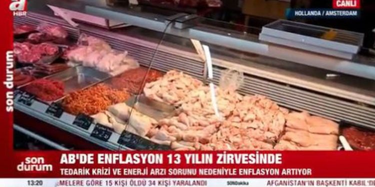 A Haber Hollanda'daki market ürünlerini TL ile kıyasladı: Dana pirzola 13-14 euro yani 130-170 lira